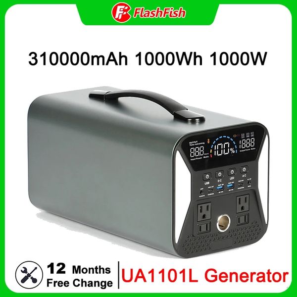 flashfish 230v portable power station 310000mah 1000wh solar generator 1000w ac outlets backup battery pack cpap outdoor rv sos
flashfish 230v portable power station 310000mah 1000wh solar generator 1000w ac outlets backup battery pack cpap outdoor rv sos