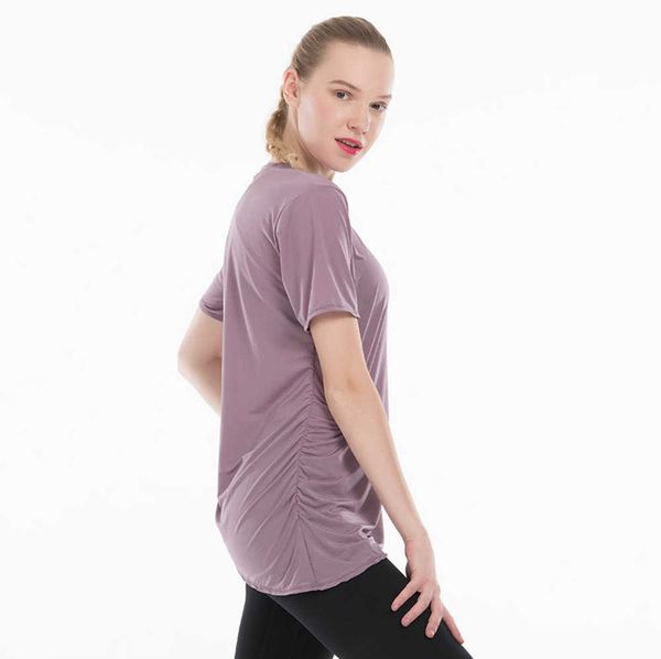 naked-feels fabrics loose gym workout yoga t-shirt women breathable plain fitness sport short sleeved shirts leisure 3ess, White
naked-feels fabrics loose gym workout yoga t-shirt women breathable plain fitness sport short sleeved shirts leisure 3ess, White