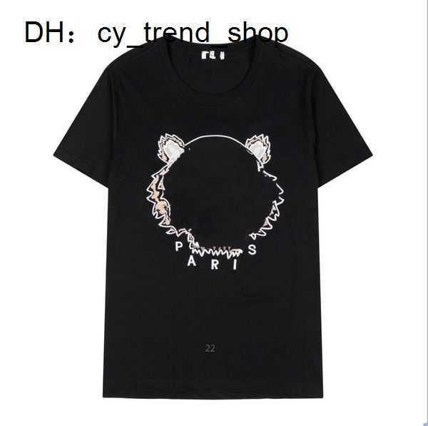 designer women's t-shirt men's tiger head embroidered crewneck luxury loose short sleeve sports classic 13 1wv7 151, White;black
designer women's t-shirt men's tiger head embroidered crewneck luxury loose short sleeve sports classic 13 1wv7 151, White;black