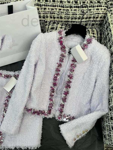 women's jackets designer 2023 summer new versatile small fragrance wind flow su heavy industry nail bead celebrity taro purple short co, Black;brown
women's jackets designer 2023 summer new versatile small fragrance wind flow su heavy industry nail bead celebrity taro purple short co, Black;brown