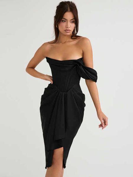 elegant dresses for women 2022 club party wear chic silk satin spring outfits new draped corset black midi dress, Black;gray
elegant dresses for women 2022 club party wear chic silk satin spring outfits new draped corset black midi dress, Black;gray