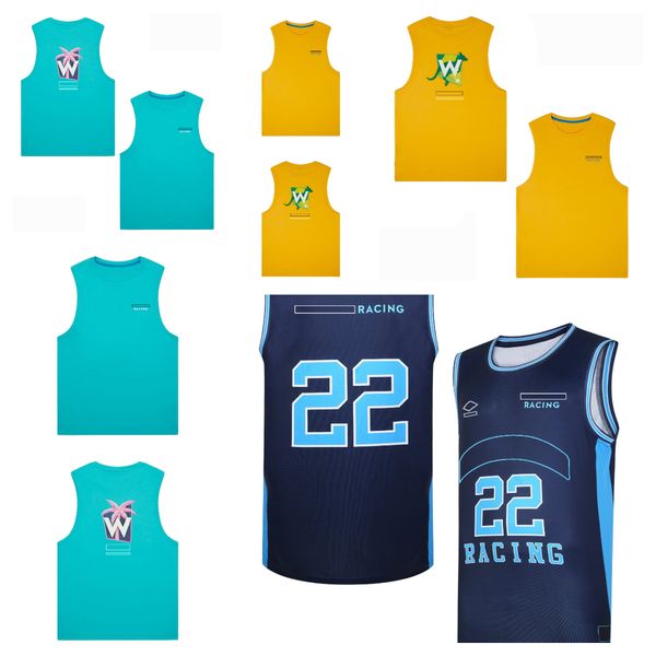 f1 racing suit formula one team sleeveless t-shirt leisure sports round neck quick-drying t-shirt customized for men and women.
f1 racing suit formula one team sleeveless t-shirt leisure sports round neck quick-drying t-shirt customized for men and women.