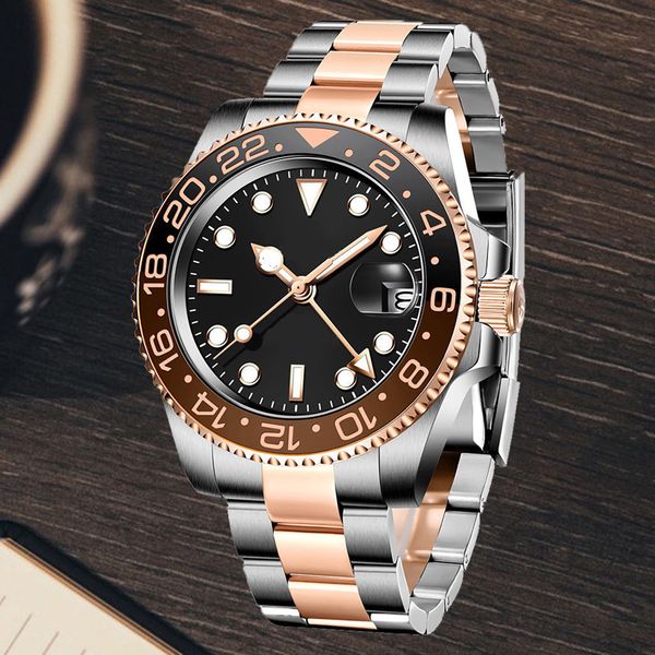 commerce machinery watches sapphire glass 40mm stainless steel dial solid round dial clasp montre de luxe super luminous waterproof movement, Slivery;brown
commerce machinery watches sapphire glass 40mm stainless steel dial solid round dial clasp montre de luxe super luminous waterproof movement, Slivery;brown