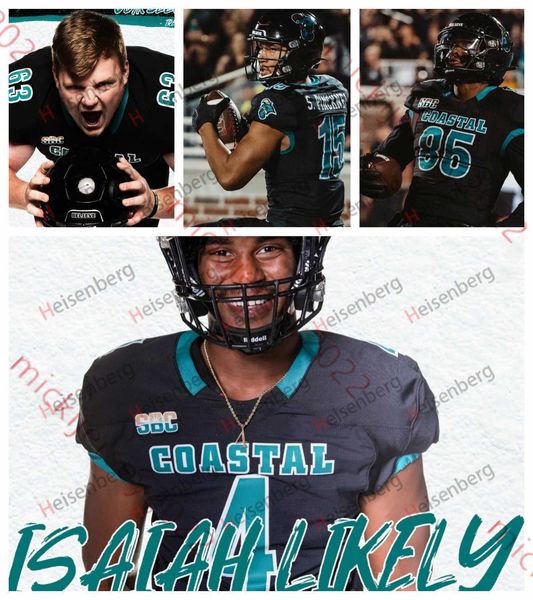 james football wear coastal carolina chanticleers football stitched custom 5 tyler roberts justin scola mason shelton charles steele josaiah, Black
james football wear coastal carolina chanticleers football stitched custom 5 tyler roberts justin scola mason shelton charles steele josaiah, Black