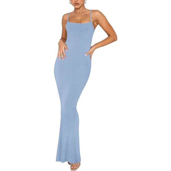 reoria women's casual strap long dress elegant sleeveless open back ribbed tight skirt, Black
reoria women's casual strap long dress elegant sleeveless open back ribbed tight skirt, Black