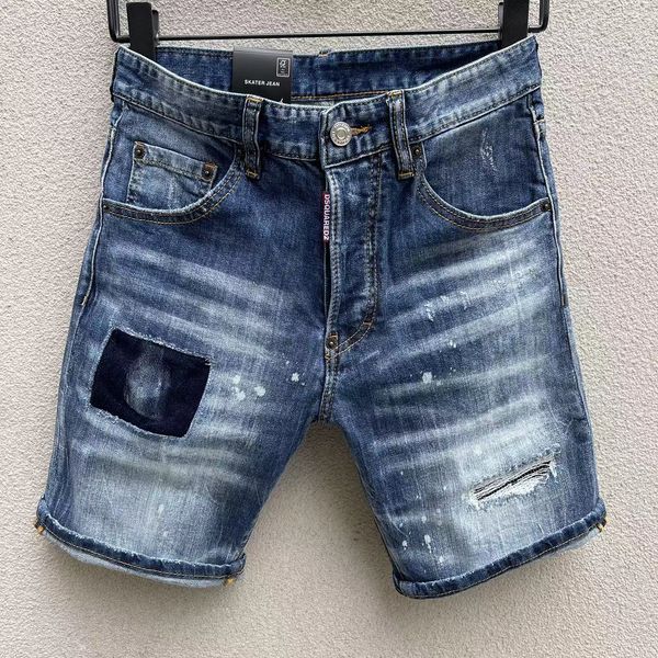 2023 new summer d257 coolguy type skinny button fly mens shorts jeans micro-stretch denim desinger slim fit make shabby holes men, Blue
2023 new summer d257 coolguy type skinny button fly mens shorts jeans micro-stretch denim desinger slim fit make shabby holes men, Blue