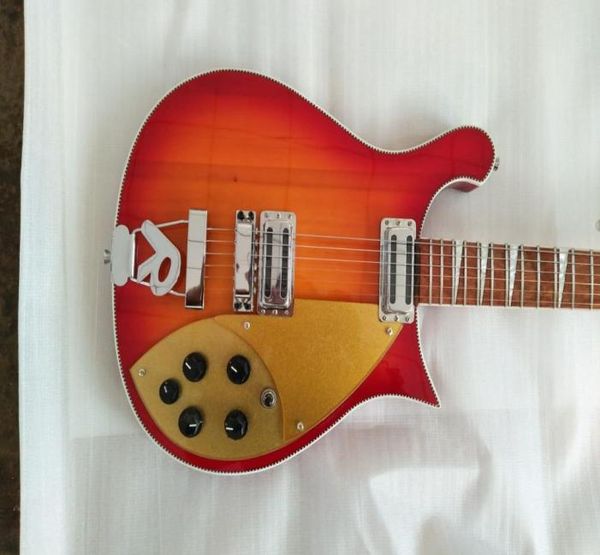 rare 660 6 strings cherry sunuburst electric guitar gloss varnish fingerboardcheckerboard binding gold pickguard toaster pickup9294502
rare 660 6 strings cherry sunuburst electric guitar gloss varnish fingerboardcheckerboard binding gold pickguard toaster pickup9294502