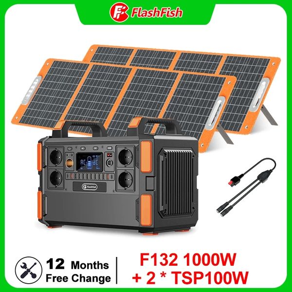 flashfish 1048wh solar power station 1000w portable generator with 200w solar panel kit 36v solar charger outdoor power supply
flashfish 1048wh solar power station 1000w portable generator with 200w solar panel kit 36v solar charger outdoor power supply