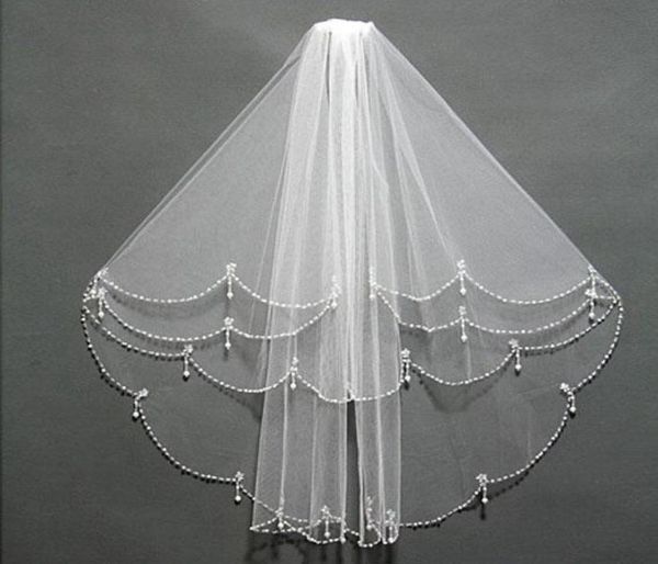fabulous 2019 new arrival bridal veils two layers beading crystals pearls embellished short tulle for brides with comb9692252, Black
fabulous 2019 new arrival bridal veils two layers beading crystals pearls embellished short tulle for brides with comb9692252, Black