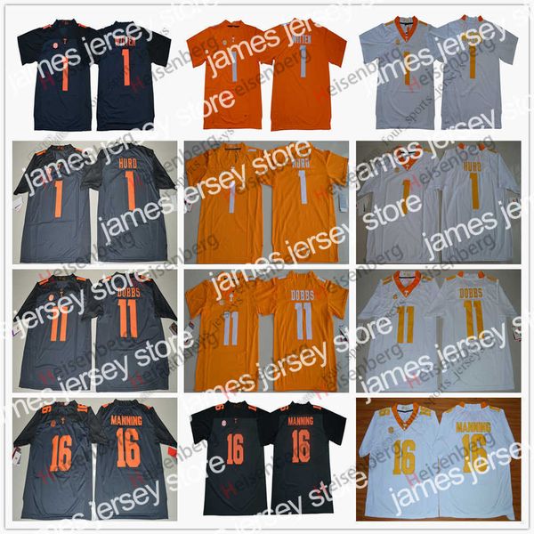 american college football wear ncaa tennessee volunteers football jersey 1 jason witten 11 joshua dobbs 16 peyton manning jersey size s, Black
american college football wear ncaa tennessee volunteers football jersey 1 jason witten 11 joshua dobbs 16 peyton manning jersey size s, Black