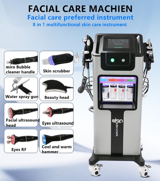 8 in 1 hyda dermabrasion water oxygen jet peel beauty machine facial skin cleaning face lifting skin rejuvenation tightening equipment, Black;white
8 in 1 hyda dermabrasion water oxygen jet peel beauty machine facial skin cleaning face lifting skin rejuvenation tightening equipment, Black;white