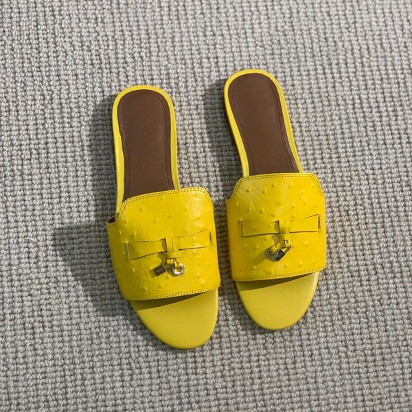 lp piana summer charms ostrich slides mules slippers sandals genuine leather open toe flat heels women luxury designers fashion casual shoes, Black
lp piana summer charms ostrich slides mules slippers sandals genuine leather open toe flat heels women luxury designers fashion casual shoes, Black