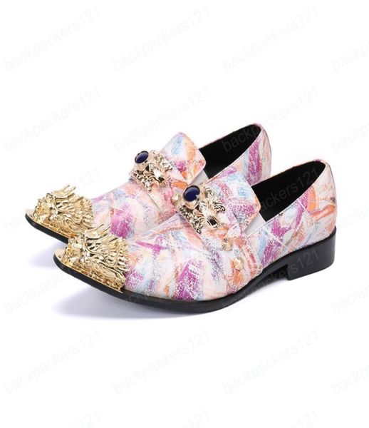fashion pink print men dress shoes wedding party real leather shoes metal pointed toe business formal shoes male7765193, Black
fashion pink print men dress shoes wedding party real leather shoes metal pointed toe business formal shoes male7765193, Black