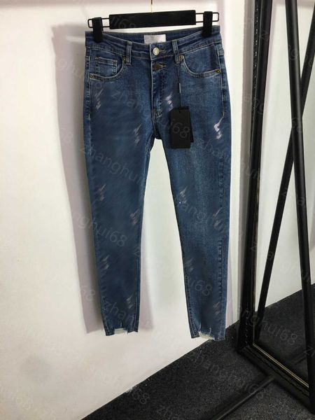 23ss denim jeans designer women jeans womens pants drill letters slim slim feet denim trousers womens clothing, Blue
23ss denim jeans designer women jeans womens pants drill letters slim slim feet denim trousers womens clothing, Blue