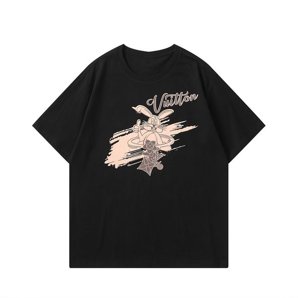 summer new men's t-shirt fashion trend designer european and american style printed personality hundred match young charm internet cele, White;black
summer new men's t-shirt fashion trend designer european and american style printed personality hundred match young charm internet cele, White;black