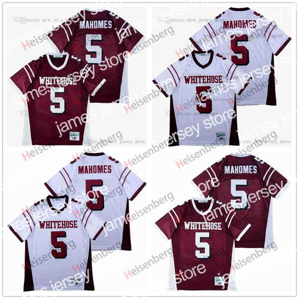 american college football wear movie patrick mahomes #5 high school jersey red white custom diy design stitched college football jerseys, Black
american college football wear movie patrick mahomes #5 high school jersey red white custom diy design stitched college football jerseys, Black