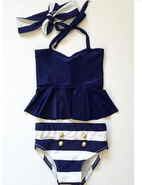 retail 2017 new summer baby girls tankini bikini swimsuit with headbands kids striped button swimwear children girl bathing suit8622411, Blue
retail 2017 new summer baby girls tankini bikini swimsuit with headbands kids striped button swimwear children girl bathing suit8622411, Blue