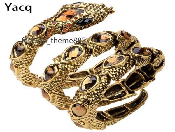 yacq stretch snake bracelet armlet upper arm cuff women punk rock crystal bangle jewelry gold silver color drop a32 2207159836770, Black
yacq stretch snake bracelet armlet upper arm cuff women punk rock crystal bangle jewelry gold silver color drop a32 2207159836770, Black