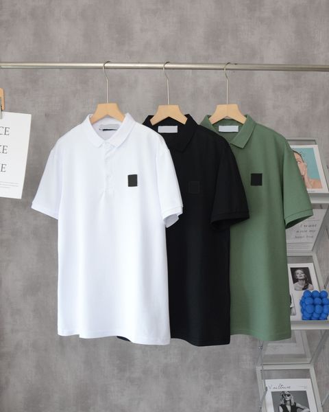 23ss designer polo shirt men polos classic casual luxury t shirt short sleeve lapel chest logo embroidery 60s double strand bead mesh cotton, White;black
23ss designer polo shirt men polos classic casual luxury t shirt short sleeve lapel chest logo embroidery 60s double strand bead mesh cotton, White;black