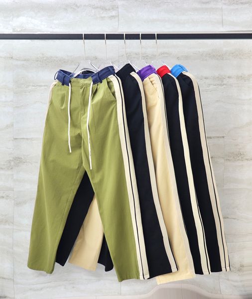 23ss men europe pants trousers band autumn winter patchwork casual drawstring streetwear zipper wide legs sweatpants joggers premium quality, Black;brown
23ss men europe pants trousers band autumn winter patchwork casual drawstring streetwear zipper wide legs sweatpants joggers premium quality, Black;brown