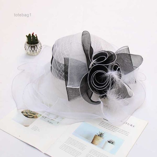 wide brim hat summer new ougen yarn sunshade hat women's flower mesh fashion sunscreen sun cap 5 w3yr, Blue;gray
wide brim hat summer new ougen yarn sunshade hat women's flower mesh fashion sunscreen sun cap 5 w3yr, Blue;gray
