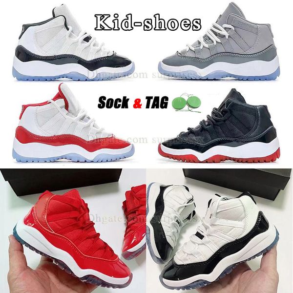 new pattern kid shoes jumpman 11 infant basketball shoes cool grey pink snakeskin boys and girls toddler kids sneaker bred 25th anniversary, Black
new pattern kid shoes jumpman 11 infant basketball shoes cool grey pink snakeskin boys and girls toddler kids sneaker bred 25th anniversary, Black