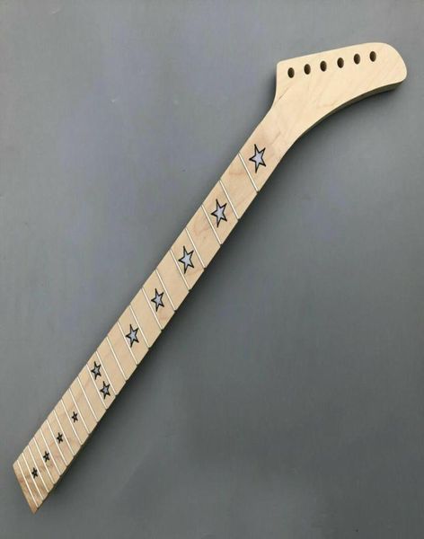 maple electric guitar neck unfinished 22 fret 255inch star inlay locking nut5100277
maple electric guitar neck unfinished 22 fret 255inch star inlay locking nut5100277