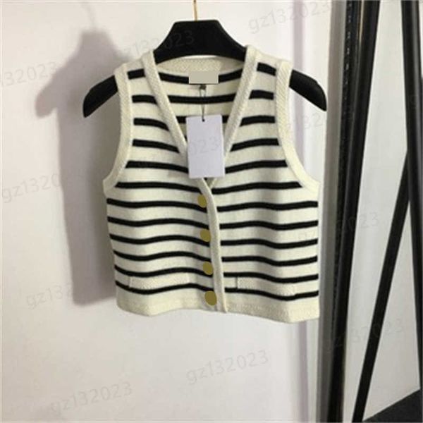 designer cardigan womens knits tees v-neck sleeveless t shirt custom buttons striped clashing wool 2 colors crew neck knitted vest women cl, White
designer cardigan womens knits tees v-neck sleeveless t shirt custom buttons striped clashing wool 2 colors crew neck knitted vest women cl, White