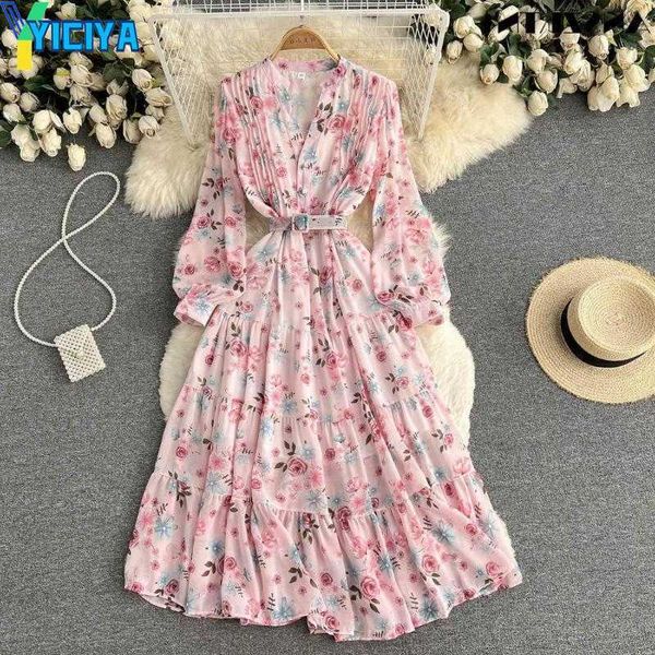 yiciya casual dresses women clothes long sleeve v-neck print a-line dress floral chiffon ladies, Black;gray
yiciya casual dresses women clothes long sleeve v-neck print a-line dress floral chiffon ladies, Black;gray