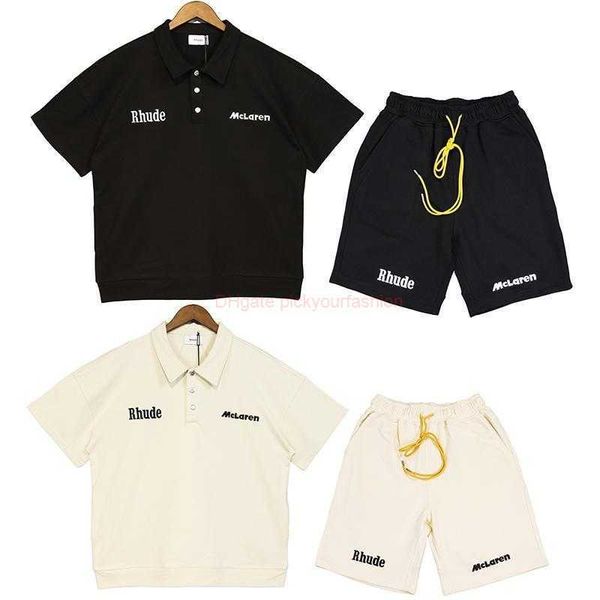 designer fashion clothing tees tshirt rhude x mclaren co branded shorts summer high street embroidery loose fit sport capris trendy two piec, White;black
designer fashion clothing tees tshirt rhude x mclaren co branded shorts summer high street embroidery loose fit sport capris trendy two piec, White;black