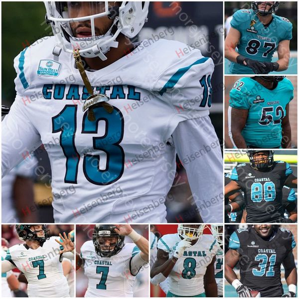 custom coastal carolina chanticleers football jersey ncaa college kameron brown shermari jones reese white jackson henderson hazel simpson, Black
custom coastal carolina chanticleers football jersey ncaa college kameron brown shermari jones reese white jackson henderson hazel simpson, Black