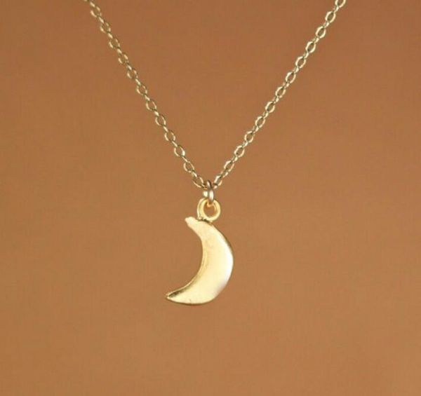 10 pcs 18k gold plated necklace simple fashion small moon pendant necklace gift for women whole 6948512, Silver
10 pcs 18k gold plated necklace simple fashion small moon pendant necklace gift for women whole 6948512, Silver