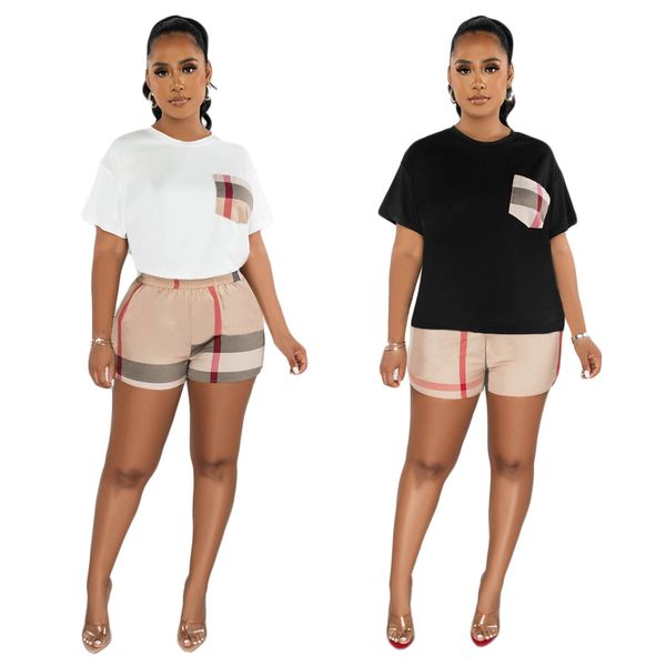 brand tracksuits summer women outfits short sleeve t-shirt and shorts two piece sets casual jogger suits sportswear sweatsuits, Gray
brand tracksuits summer women outfits short sleeve t-shirt and shorts two piece sets casual jogger suits sportswear sweatsuits, Gray