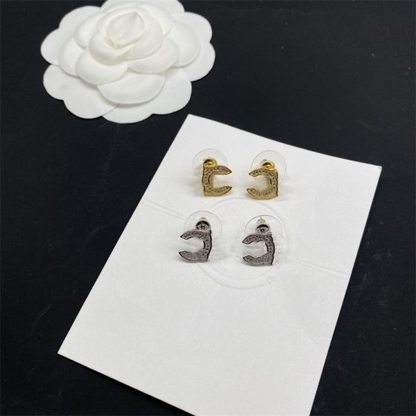 luxury brand designer earings double letters stud earring famous brand diamond earrings women wedding party designer jewerlry accessories, Golden;silver
luxury brand designer earings double letters stud earring famous brand diamond earrings women wedding party designer jewerlry accessories, Golden;silver