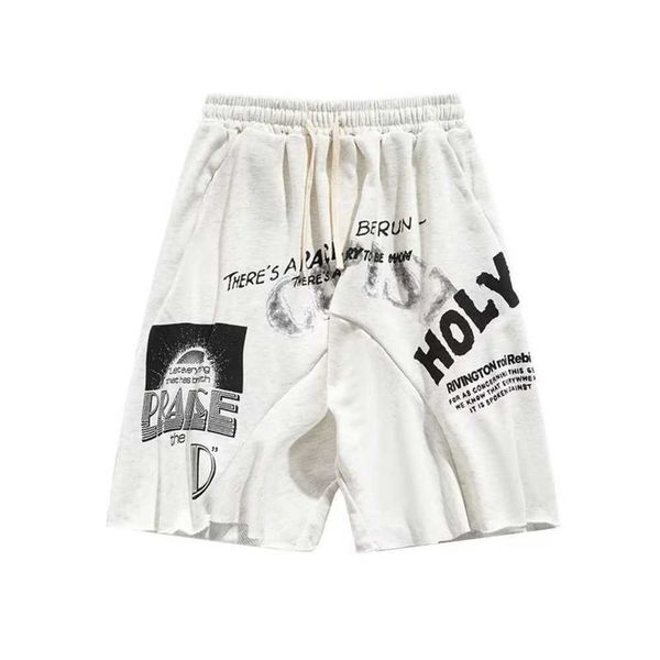 american fashion sign graffiti letter printing lace guard pants loose silhouette high street men's sports shorts summer{category}, Black
american fashion sign graffiti letter printing lace guard pants loose silhouette high street men's sports shorts summer{category}, Black