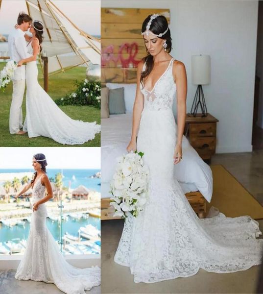 country style sheath lace wedding dresses 2019 v neck beach boho bridal gowns mermaid custom backless outdoor bride dresses vestid2777891, White
country style sheath lace wedding dresses 2019 v neck beach boho bridal gowns mermaid custom backless outdoor bride dresses vestid2777891, White