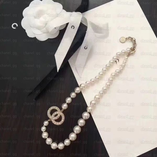 womens luxury brand designer pendants necklaces stainless steel double letter choker pendant necklace beads chain jewelry accessories gifts, Silver
womens luxury brand designer pendants necklaces stainless steel double letter choker pendant necklace beads chain jewelry accessories gifts, Silver