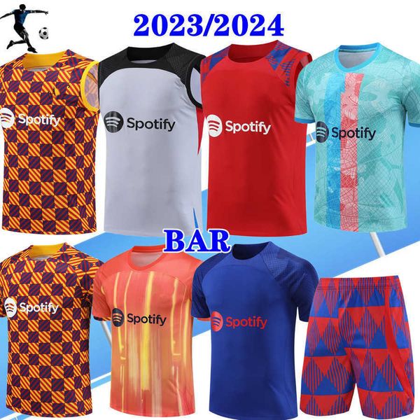 22 23 24 soccer jerseys barcelona training shirt lewandowski kids kit pedri ansu fati gavi rosalia 2023 2024 barca vest football shirt men k, Black;yellow
22 23 24 soccer jerseys barcelona training shirt lewandowski kids kit pedri ansu fati gavi rosalia 2023 2024 barca vest football shirt men k, Black;yellow