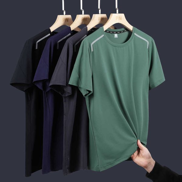 ice silk short sleeve quick drying shirt for men's summer breathable sweat-absorbing running outdoor sports fitness t-shirt youth large, White;black
ice silk short sleeve quick drying shirt for men's summer breathable sweat-absorbing running outdoor sports fitness t-shirt youth large, White;black