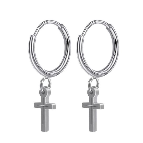 explosive stainless steel round wire earrings, personalized earrings titanium steel earrings, geometric earrings, Silver
explosive stainless steel round wire earrings, personalized earrings titanium steel earrings, geometric earrings, Silver