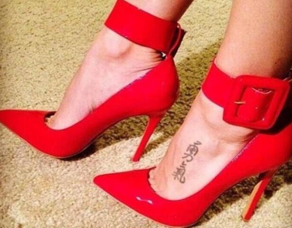 thicken ankle buckle ladies pointy toe pumps fashion neon patent leather ladies high heels white python leather stiletto5495010, Black
thicken ankle buckle ladies pointy toe pumps fashion neon patent leather ladies high heels white python leather stiletto5495010, Black