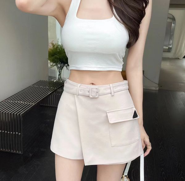 womens skirt designer dress and shorts triangle badge short skirt pants fashion temperament shorts, Black
womens skirt designer dress and shorts triangle badge short skirt pants fashion temperament shorts, Black