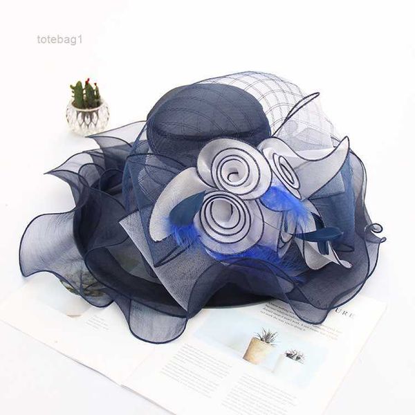 wide brim hat summer new ougen yarn sunshade hat women's flower mesh fashion sunscreen sun cap 6 h5mc, Blue;gray
wide brim hat summer new ougen yarn sunshade hat women's flower mesh fashion sunscreen sun cap 6 h5mc, Blue;gray