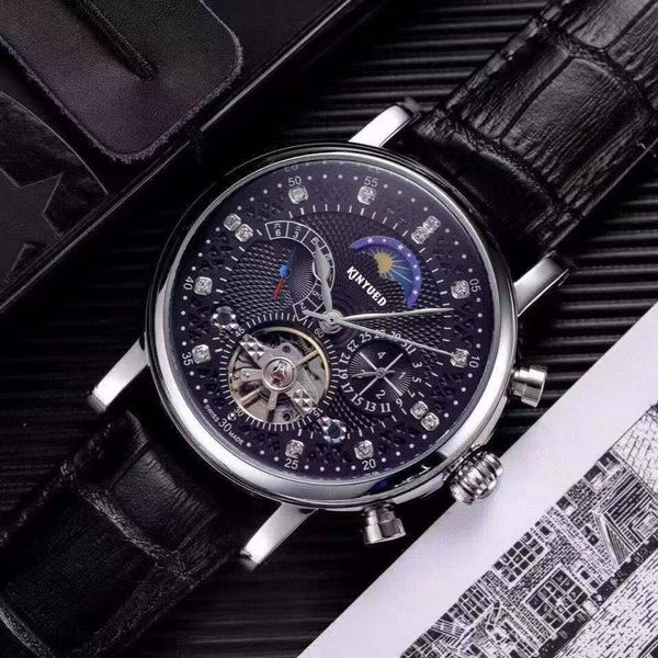 china shanghai famous watch men's fashion style diamond-encrusted star leather flywheel mechanical famous brand watch, Slivery;golden
china shanghai famous watch men's fashion style diamond-encrusted star leather flywheel mechanical famous brand watch, Slivery;golden