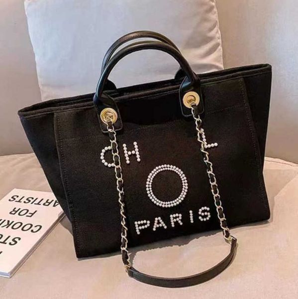 women's classic luxury ch bags canvas beach bag tote chbags brand fashion female large backpacks capacity small chain packs big shoppin, Black;red
women's classic luxury ch bags canvas beach bag tote chbags brand fashion female large backpacks capacity small chain packs big shoppin, Black;red