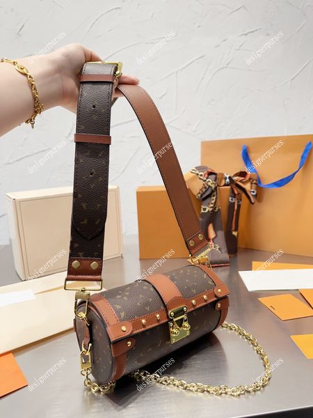 tz designer bags papillon trunk fashion brown flower cylinder flap crossbody bag gold-tone chain underarm bag classic epi leather shoulder b
tz designer bags papillon trunk fashion brown flower cylinder flap crossbody bag gold-tone chain underarm bag classic epi leather shoulder b