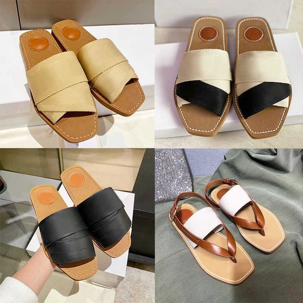 women woody flat mule designer canvas slippers calfskin sandals rubber bottom summer beach shoes lettering flip flops size 35-42 with box no, Black
women woody flat mule designer canvas slippers calfskin sandals rubber bottom summer beach shoes lettering flip flops size 35-42 with box no, Black