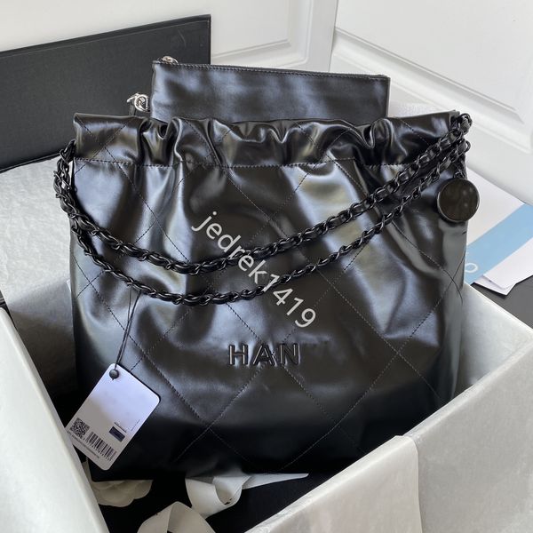 2023 coin pearl chain underarm bag channel vintage hobos 22 bag 10a soft sheepskin chain bucket bag chains drawstring shoulder bags high cap
2023 coin pearl chain underarm bag channel vintage hobos 22 bag 10a soft sheepskin chain bucket bag chains drawstring shoulder bags high cap