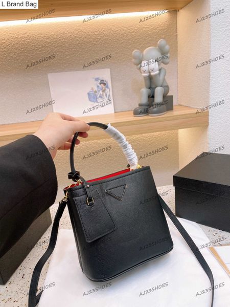 l brand bag saffiano leather double bucket bag designer handbag brands womens shoulder bag luxurys nappa panier triangle- tote iw37, Black
l brand bag saffiano leather double bucket bag designer handbag brands womens shoulder bag luxurys nappa panier triangle- tote iw37, Black