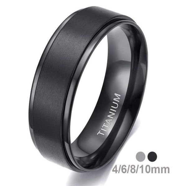 wedding rings eamti 46810mm black titanium ring man brushed band women engagement silver color bague femme anneau bijoux7191142, Slivery;golden
wedding rings eamti 46810mm black titanium ring man brushed band women engagement silver color bague femme anneau bijoux7191142, Slivery;golden